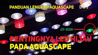 DIY LED HPL aquascape, sekarang gak mahal di toko ini