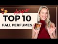 Top 10 women&#39;s DESIGNER PERFUMES for FALL
