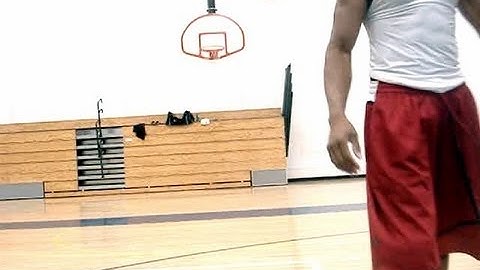 Thru-Thru One-Hand-Under Drive Pt. 1 | Kyrie Irving Moves NBA Point Guard Drills | Dre Baldwin