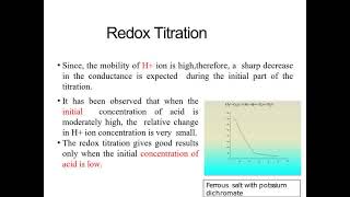Conductometry Part 2