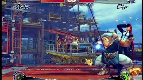 SSF4 Combo Challenge 01: 700 Class: Gouken Response