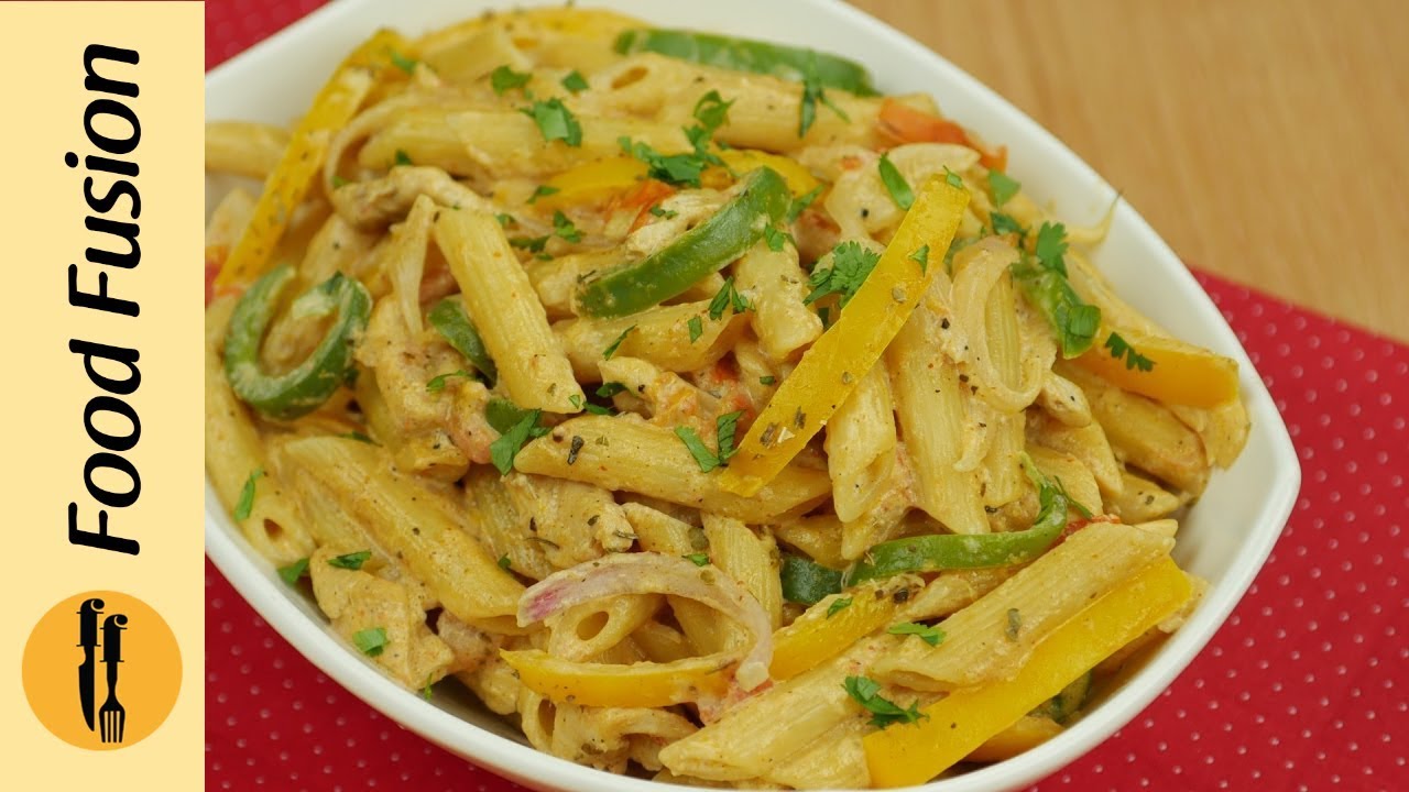 Chicken Fajita Pasta Recipe By Food Fusion