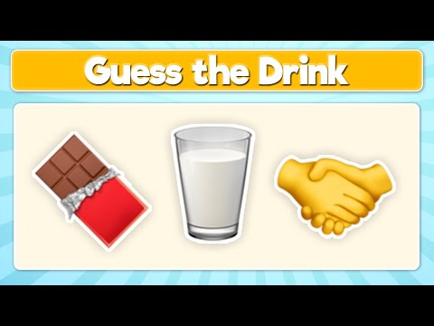 Guess the Drink by the Emojis