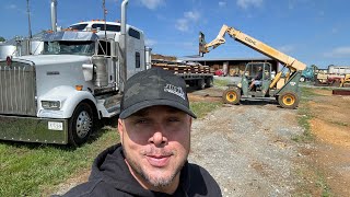 We Switch to FLATBED !! Split Axle Not like Dry Van !! Day in the Life American Truck Driver W900 by JustTruckin 52,158 views 9 days ago 34 minutes
