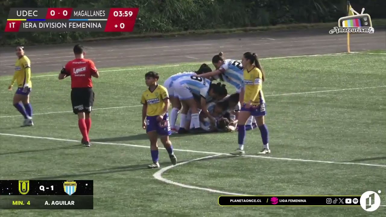 #GolesP11 U. de Concepción 1-3 Magallanes Fecha 17 2da Rueda Liga Femenina 12-07-2026