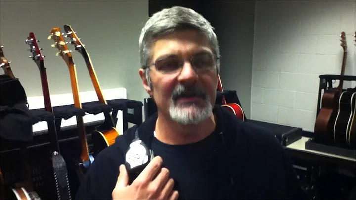 Eric Church Tour Guitar Techs MJ William Scotty Fowler Backstage Glow Tape Stage Tips