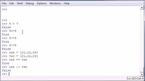Python Programming Tutorial - 23 - Comparison Operators