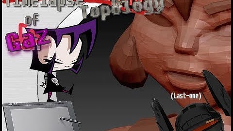 Timelapse Topology of Gaz invader ZiM fan-model