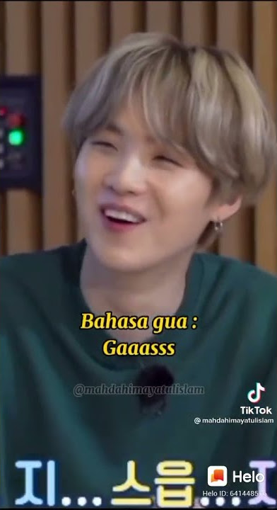 tiktok bts kocak bhs indonesia vs bhs inggris