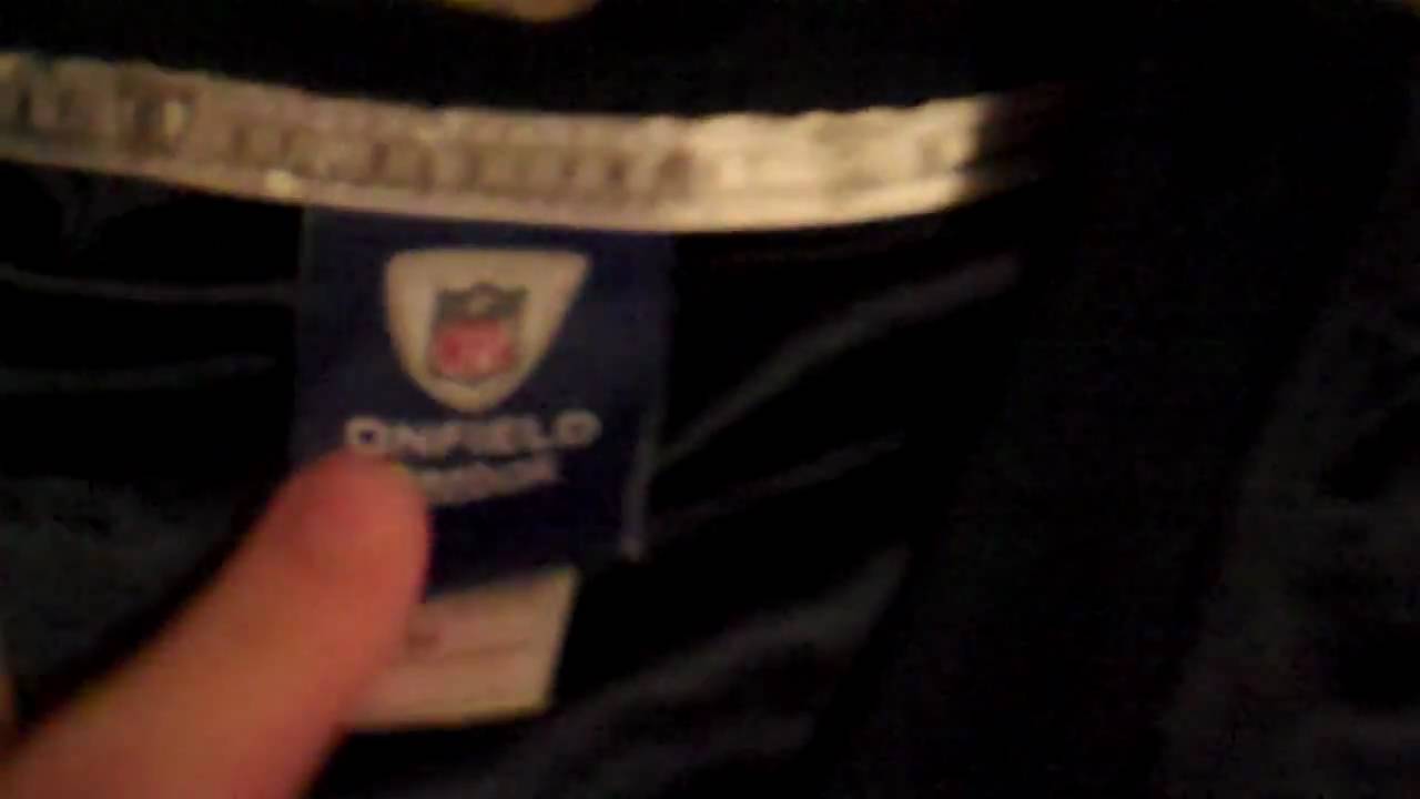 Real or fake nfl jersey? - YouTube