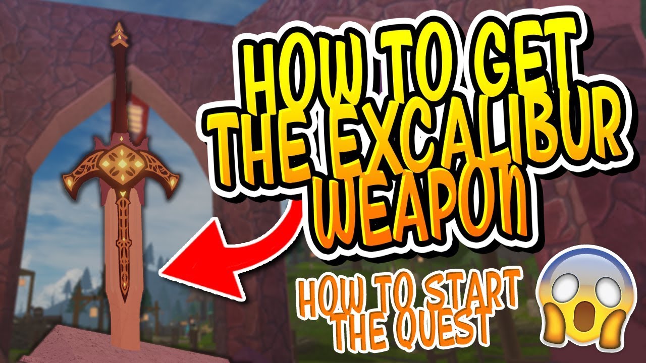 How To Start The Excalibur Quest In Dungeon Quest Roblox Youtube
