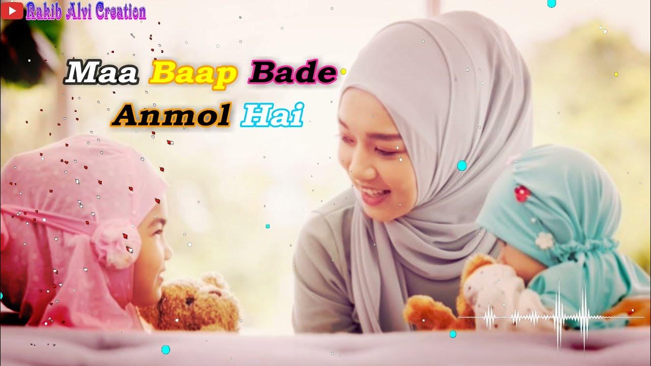 Maa Baap Bade Anmol Hai WhatsApp Status Ringtone Rakib Alvi Creation