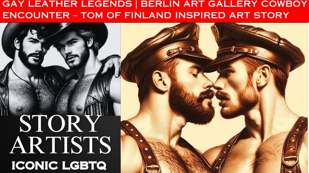 Gay Leather Legends | Berlin Art Gallery Encounter – Tom of Finland Inspired Gay Leather Story