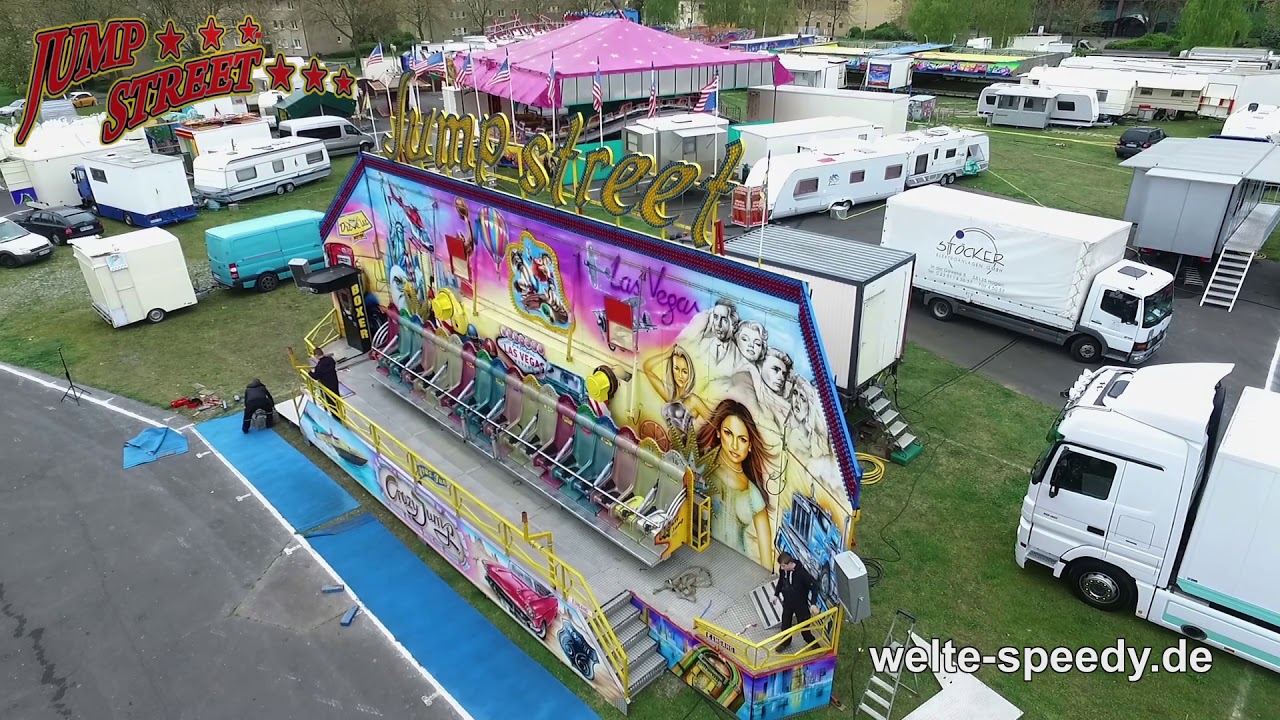 Jump Street (Welte) Aufbau kirmes-fabian.de