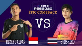 PES 2020 | Rizky Faidan vs Sunshiro