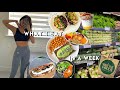 What i eat in a week  as a busy unicollege student  ricotta toast fish tacos nourish bowls 