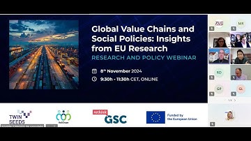 Webinar - Global Value Chains and Social Policies  Insights from EU Research