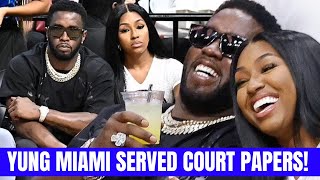 #YungMiami served with lawsuit at club hosting
