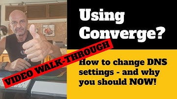 Hoe u Converge DNS-instellingen wijzigt - Volledige video-uitleg