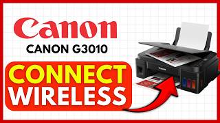 How To Connect Canon G3010 Printer To Laptop Wireless (Easy) 2026