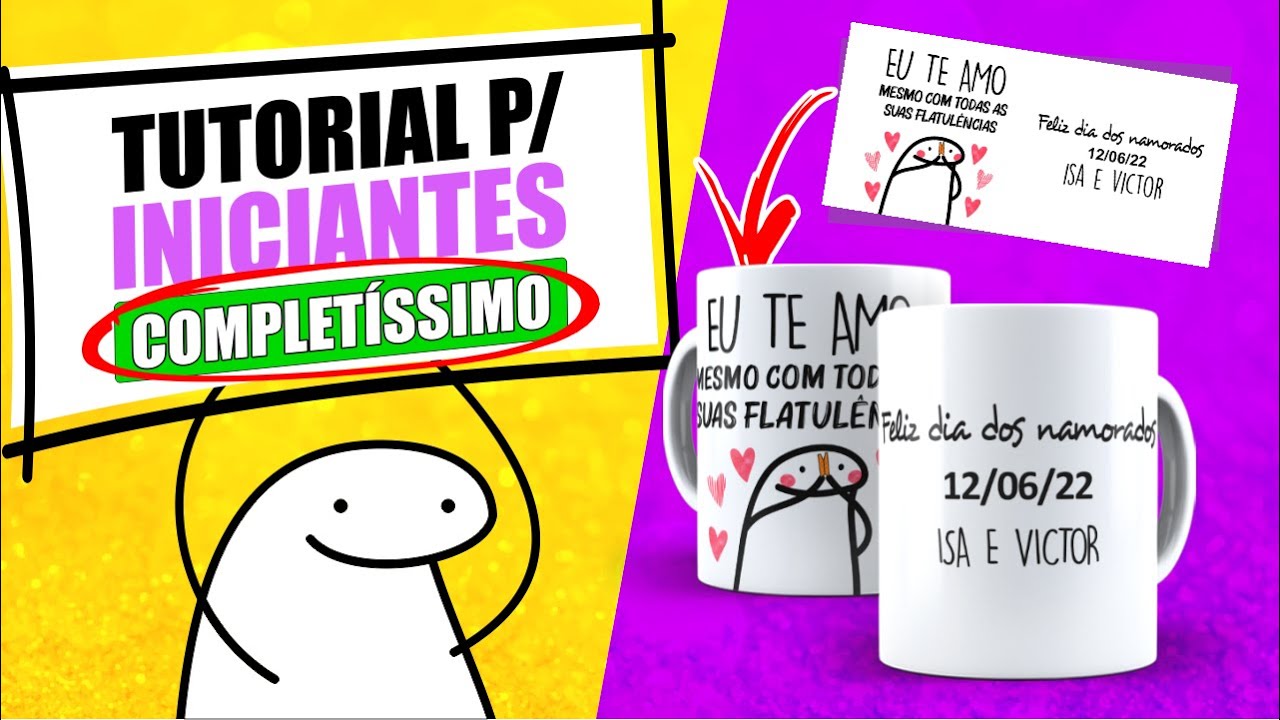 Como Fazer Arte No Corel Draw Para Sublimação (Aula COMPLETA)