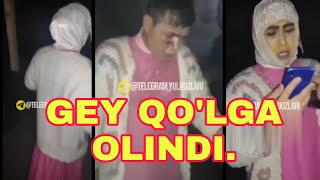 AYOL KISHINI KIYIMINI KIYIB OLGAN \