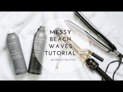 Messy Beach Waves Tutorial