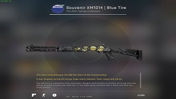 Souvenir XM1014 | Blue Tire, Factory New (Float 0.050)