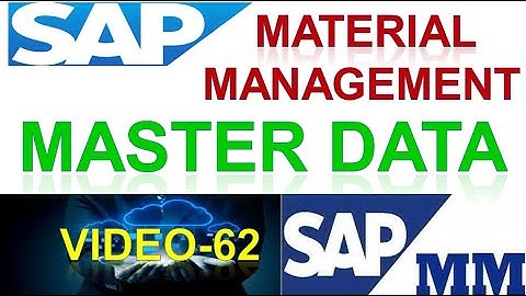 How to Configure Master Data in Material Management Concept | Master Data in Sap | DK TECHNOLOGIES