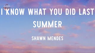 Shawn Mendes - I Know What You Did Last Summer (Lyrics)