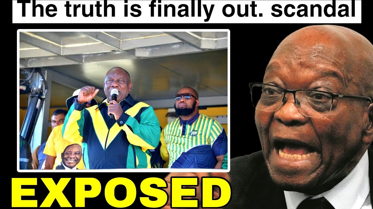 The truth is finally out, Zuma MK party exposed shocking secrets about The truth is finally out, Zuma MK party exposed shocking secrets about