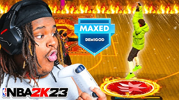 MY 4-WAY DEMIGOD "SHOT CREATOR" IS GAMEBREAKING... BEST BUILD NBA 2K23