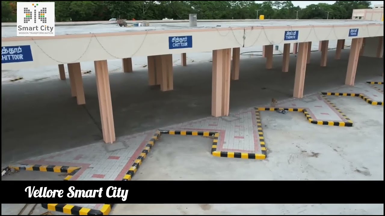 Vellore New Bus Terminal | Eagle View | Vellore Smart City