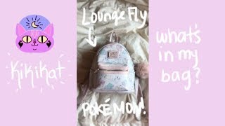 what's in my loungefly bag | kikikat