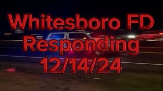 Whitesboro FD Responding 12/14/24 (Medic 251 and Rescue 235) (Wail and Yelp)