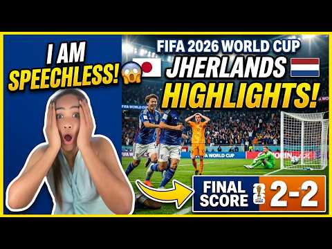 Japan vs Netherlands - Extended Highlights & All Goals 🔥 FIFA World Cup 2026 | Reaction