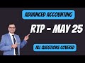 RTP May 25! Advanced Accounting! CA P S Beniwal!