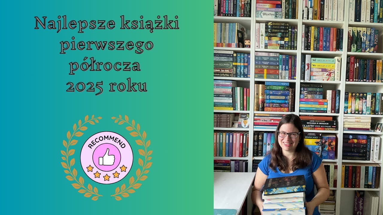 Najlepsze książki pierwszego półrocza 2025 roku