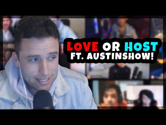 Austin Show on X: LOVE OR HOST FT @justaminx , @jschlatt decides