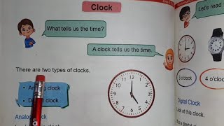 Famous Class 1 Maths Book | Unit-5 Time | Concept Of Analog & Digital Clock Wealth