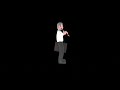 3D Cartoon Physicist Character Turntable | Friendly Scientist with Suitcase