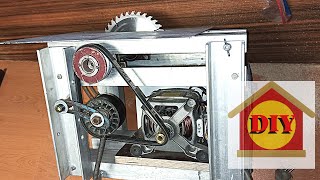 ЦИРКУЛЯРКА из двигателя от стиральной машины, своими руками. Washing machine motor saw.