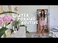 winter morning routine + 2022 resolutions