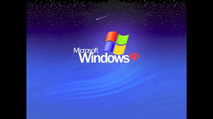 Windows XP Start-up sound slowed down by 1000%
