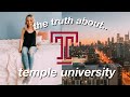 THE TRUTH ABOUT TEMPLE UNIVERSITY: transferring to temple from penn state, dorms, food + more!
