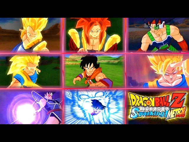 PS2) ドラゴンボールZ スパーキングメテオ 必殺技＆超必殺技 - YouTube