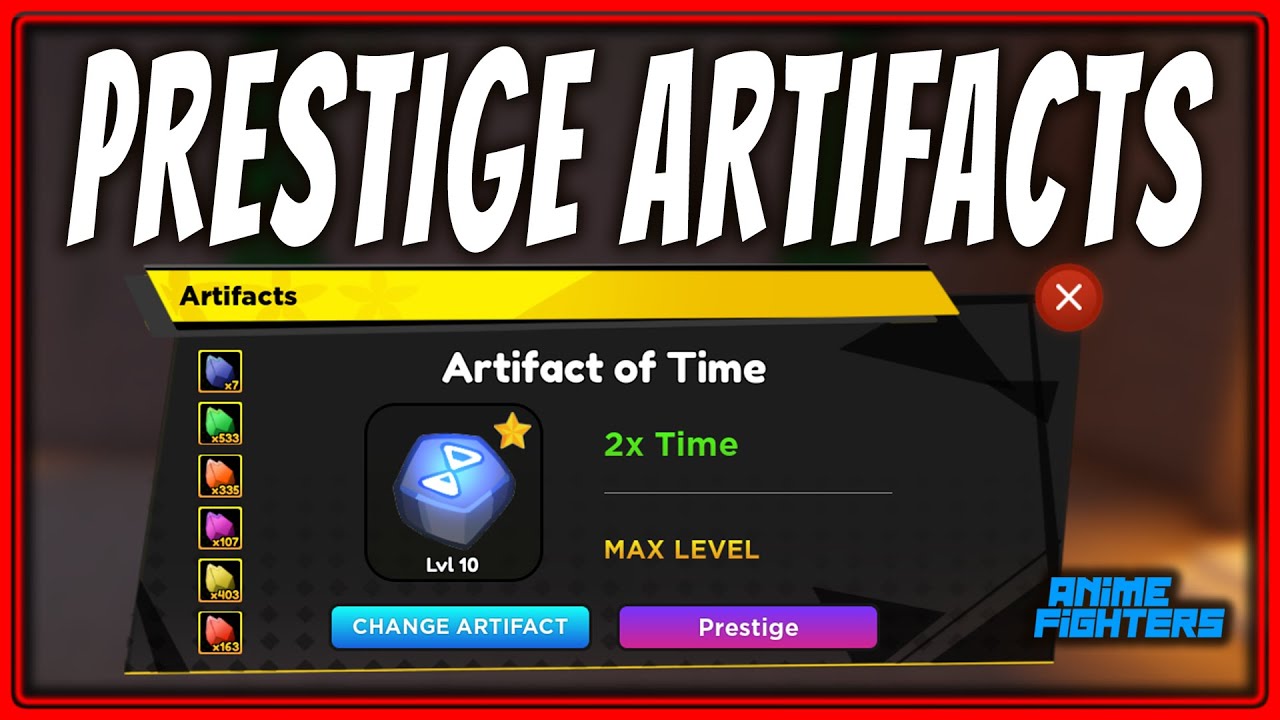 NEW PRESTIGE ARTIFACTS, Anime Fighters