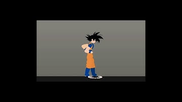 Goku test (Stick nodes pro animation)