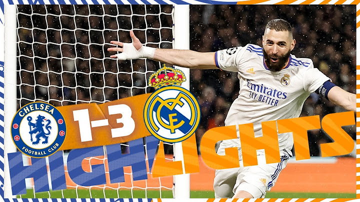 HIGHLIGHTS | Chelsea 1-3 Real Madrid | UEFA Champions League