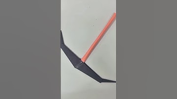 How to make minecraft pickaxe with paper#youtube #shorts #origami #artsandcrafts #minecraft